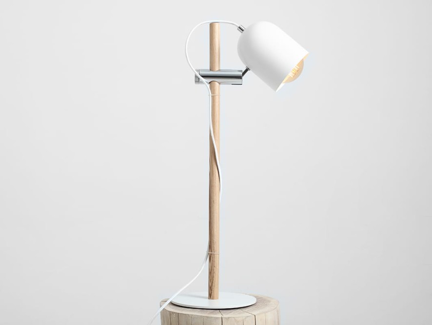 Lampa stołowa OLOF TABLE - biały