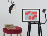 Lampa wisząca POPO FLAT 1 - czarny