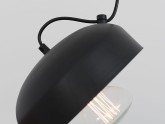 Lampa wisząca POPO FLAT 1 - czarny