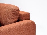 Sofa TRANGO 3os. rozkł. - (br13),czarny
