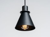 Lampa wisząca - KLAR, czarny