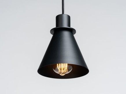 Lampa wisząca - KLAR, czarny