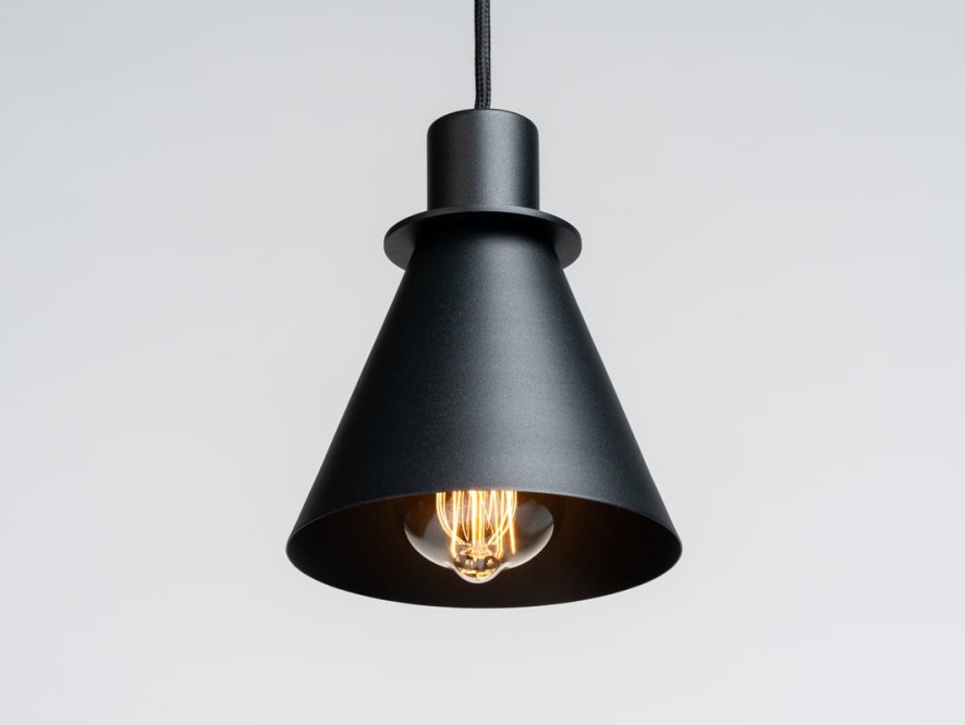 Lampa wisząca - KLAR, czarny