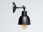 Lampa kinkiet- FREJA WALL - czarny