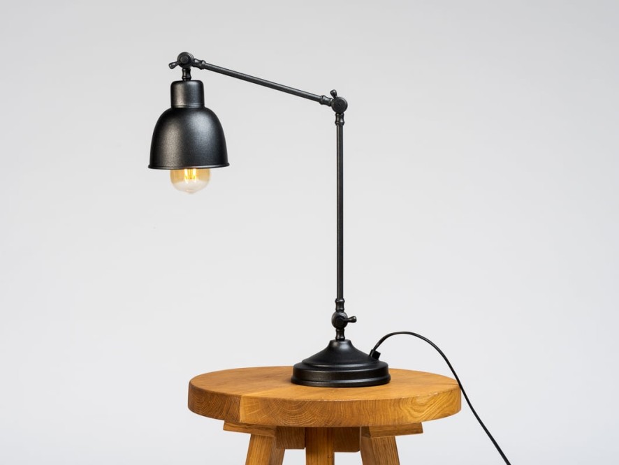 Lampa biurkowa- FREJA TABLE - czarny