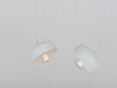 Lampa wisząca POPO FLAT 2 - biały