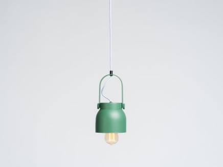 Lampa wisząca - AURORA - zielona