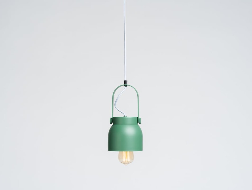 Lampa wisząca - AURORA - zielona