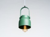 Lampa wisząca - AURORA - zielona