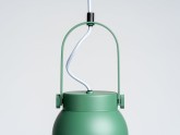 Lampa wisząca - AURORA - zielona