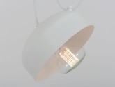 Lampa wisząca POPO FLAT 2 - biały