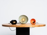 Lampa wisząca - STRALE 3, czarny, zielony, pomarańczowy