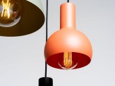 Lampa wisząca - STRALE 3, czarny, zielony, pomarańczowy