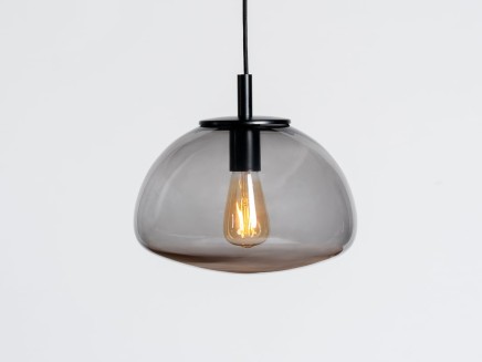 Lampa wisząca - FLIN 1 S, czarny
