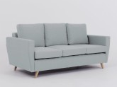 Sofa LOVER 3 os. - platyna(et90), naturalny