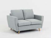 Sofa LOVER 2 os. - platyna(et90), naturalny