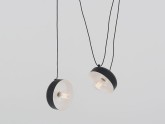 Lampa wisząca POPO FLAT 2 - czarny