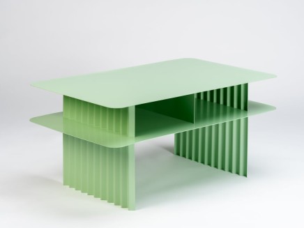 WAVE METAL coffee table 100x60