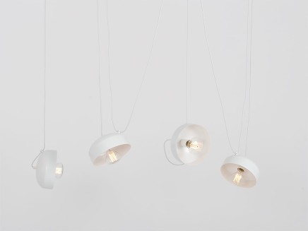 Lampa wisząca POPO FLAT 4 - biały