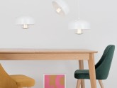 Lampa wisząca POPO FLAT 4 - biały