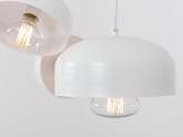Lampa wisząca POPO FLAT 4 - biały