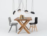 Lampa wisząca POPO FLAT 4 - czarny
