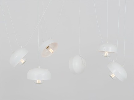 Lampa wisząca POPO FLAT 6 - biały