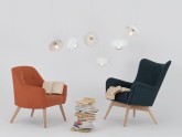 Lampa wisząca POPO FLAT 6 - biały