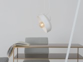 Lampa wisząca POPO FLAT L 1 - biały