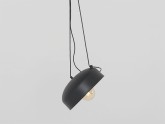 Lampa wisząca POPO FLAT L 1 - czarny