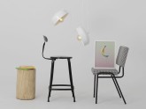 Lampa wisząca POPO FLAT L 2 - biały