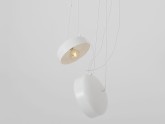 Lampa wisząca POPO FLAT L 2 - biały