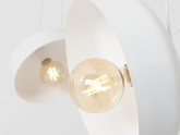 Lampa wisząca POPO FLAT L 6 - biały
