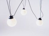 Lampa wisząca GLASS M 3 - czarny