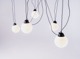 Lampa wisząca GLASS M 5 - czarny