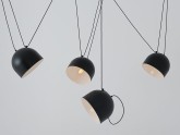 Lampa wisząca POPO L 4 - czarny