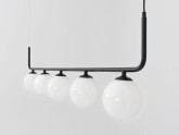 Lampa wisząca CATKIN 5 - czarny