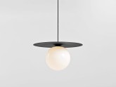 Lampa wisząca SKIVA BALL L - czarny