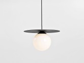 Lampa wisząca SKIVA BALL M - czarny