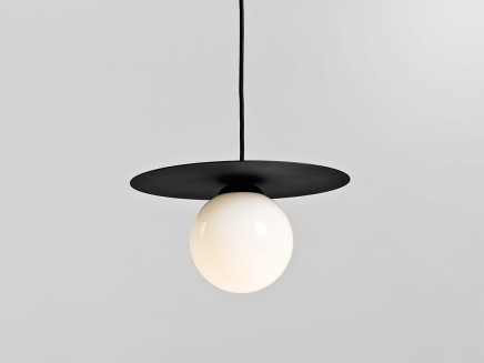 Hängelampe SKIVA BALL S - schwarz