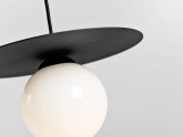 Lampa wisząca SKIVA BALL S - czarny