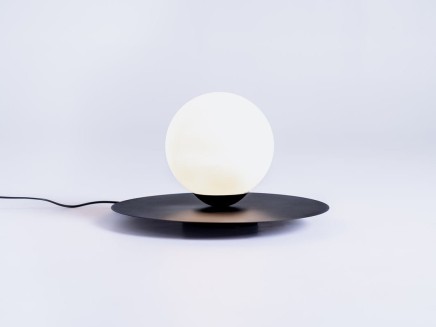 Lampa stołowa SKIVA BALL M - czarny