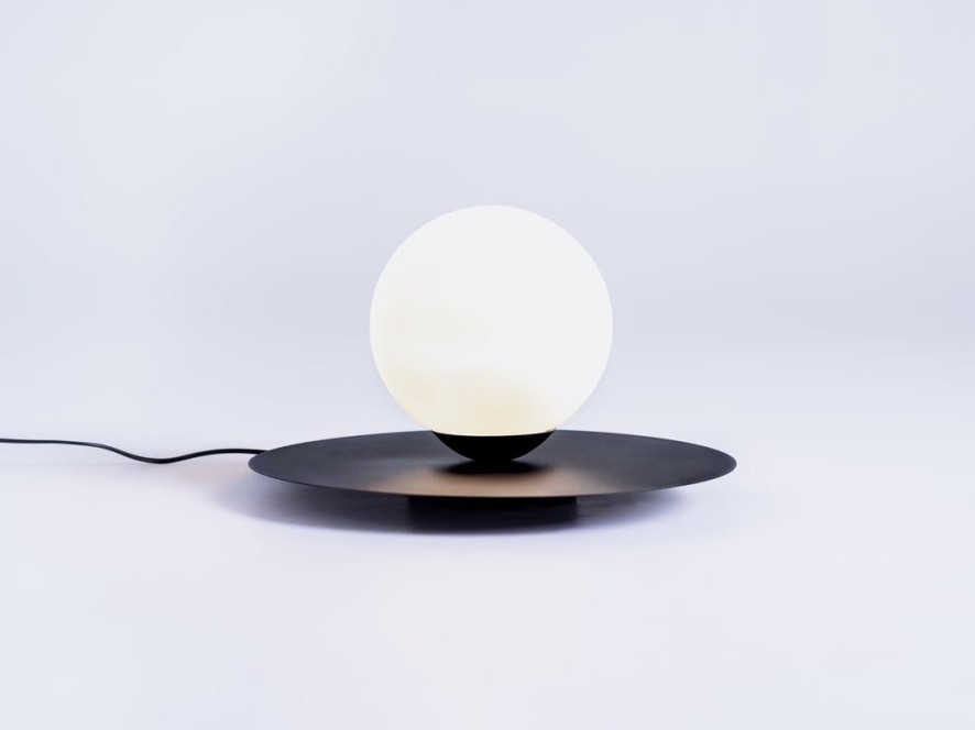 Lampa stołowa SKIVA BALL M - czarny