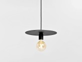Lampa wisząca SKIVA L - czarny