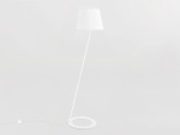 Lampa podłogowa SHADE FLOOR - klosz biały, biały