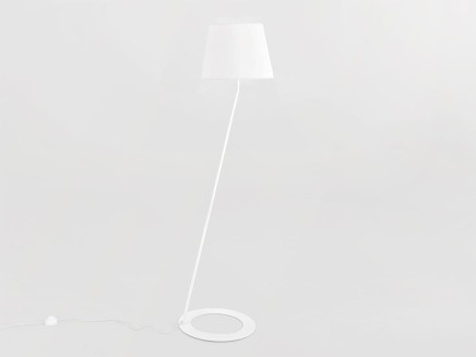 Lampa podłogowa SHADE FLOOR - klosz biały