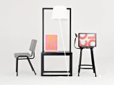 Lampa podłogowa SHADE FLOOR - klosz biały, biały