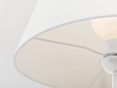 Lampa podłogowa SHADE FLOOR - klosz biały, biały