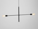 Lampa wisząca TWIGO 2 - czarny