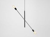 Lampa wisząca TWIGO 2 - czarny